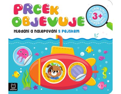 Drobček objavuje - Hľadanie a nalepovanie so psíkom
