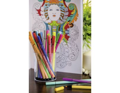 Prémiová vláknová fixka STABILO Pen 68 ARTY 25 ks rollerset