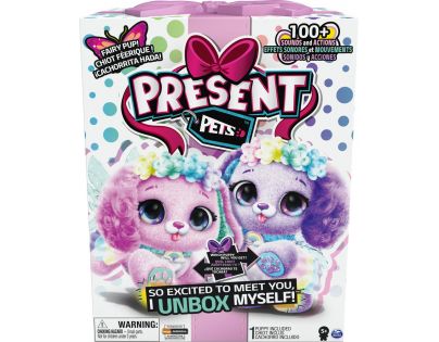 Present Pets Interaktívne šteniatka Rainbow Fairy