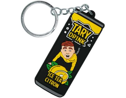 Prívesok kľúčenka - dizajn Tary drink citrón