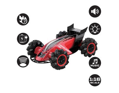 Lexibook Programovateľné auto na ovládanie s vodnou hmlou, svetlami a zvukmi