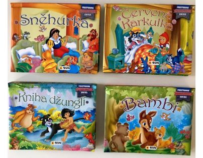 Sun Prostorová kniha Červená Karkulka CZ verzia