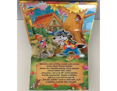 Sun Prostorová kniha Červená Karkulka CZ verzia