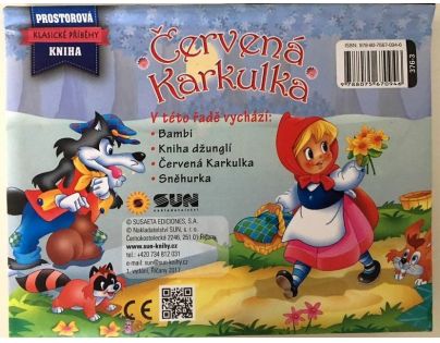 Sun Prostorová kniha Červená Karkulka CZ verzia