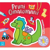 Prvé omaľovánky. Moje hračky
