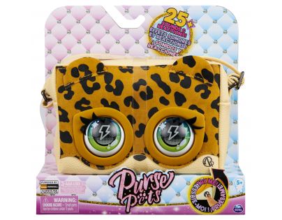 Purse Pets interaktívna kabelka Leopard