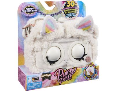 Spin Master Purse Pets interaktívna kabelka plyšová Lama