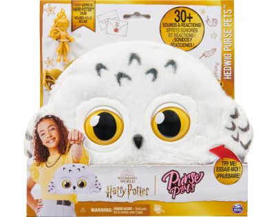 Spin Master Purse Pets interaktívna kabelka plyšová sova Hedvika