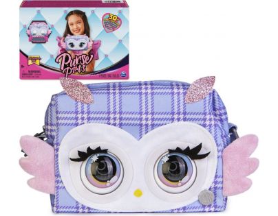 Purse Pets Interaktívna kabelka Sova