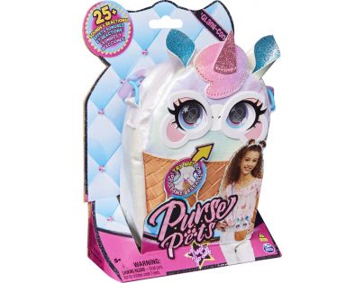 Purse Pets Interaktívna kabelka Zmrzlinový jednorožec