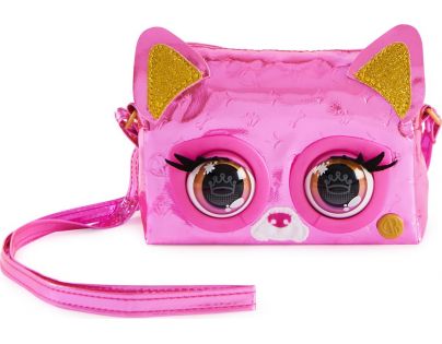 Purse Pets Metalická interaktívna kabelka psík