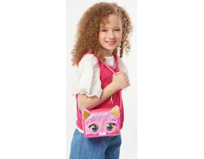 Purse Pets Metalická interaktívna kabelka psík