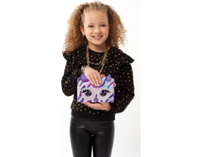 Purse Pets Metalická interaktívna kabelka Zebra
