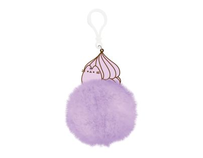 Pusheen pom pom kľúčenka