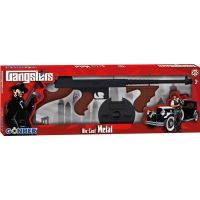 Puška gangsterská kovová 8 rán - Poškodený obal