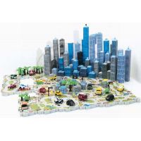 Kit PUZZLAND City GK1073_11557 - Elektronické 3D puzzle Kabriolet 2