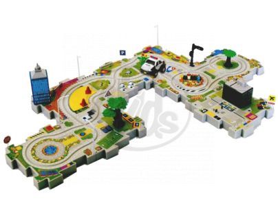 Kit PUZZLAND City GK1071_11553 - Elektronické 3D puzzle Hasiči