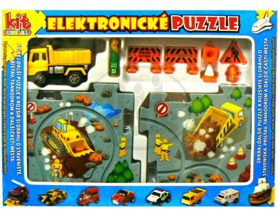 Kit PUZZLAND GK1008_11508 - Elektronické puzzle Sklápěčka