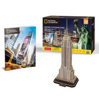 CubicFun Puzzle 3D National Geographic Empire State Building 66 dielikov 4