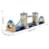 CubicFun Puzzle 3D National Geographic Tower Bridge 120 dielikov 3