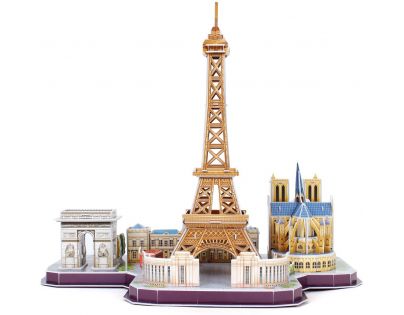 Puzzle 3D Paríž 114 dielikov
