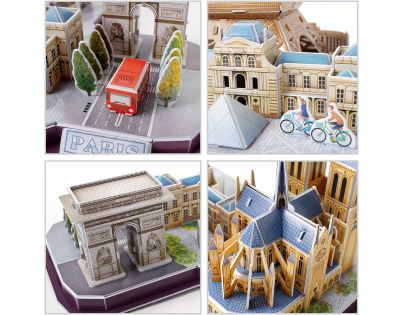 Puzzle 3D Paríž 114 dielikov