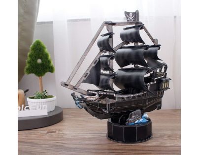 Puzzle 3D Queen Anne's Revenge 100 dielikov
