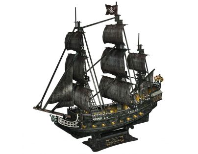 Puzzle 3D Queen Anne's Revenge LED 340 dielikov
