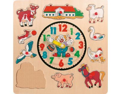 Puzzle a hodiny statek