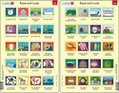 Puzzle Angličtina - dlhšie vety RA12 20 dielikov