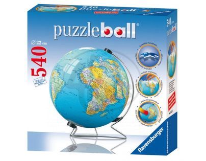 Puzzle Ball Globe + stojan 540d