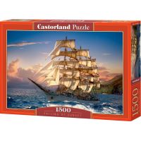 Puzzle Castorland 1500 dielikov - Jachta a západ slnka 2