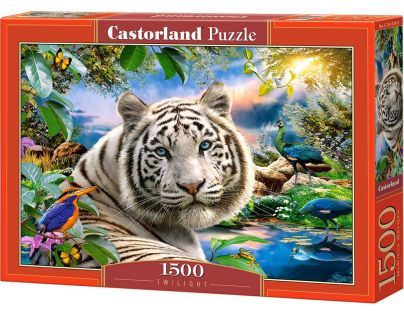 Castorland Puzzle Tiger biely 1500 dielikov