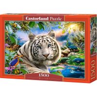 Castorland Puzzle Tiger biely 1500 dielikov 2