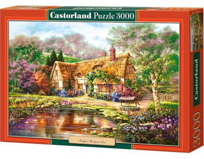 Puzzle Castorland 3000 dielikov - Chaloupka maľované