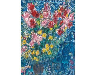 Puzzle CHAGALL-Le Bouquet des femiers, 1000d