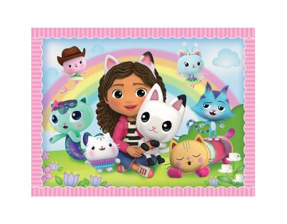 Trefl Puzzle Gábinčin kúzelný domček 2v1 + pexeso