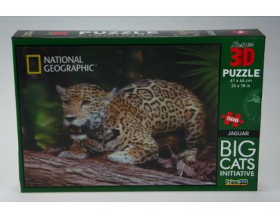 PRIME 3D 500 dílků Jaguár
