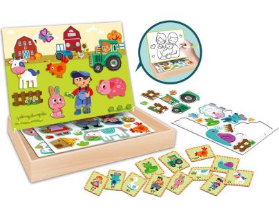 Made Puzzle Magnetická farma 30 cm