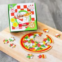 Puzzle mini Pizza 6 rôznych motívov 36 dielikov - Poškodený obal 2