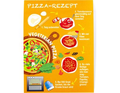 Puzzle mini Pizza 6 rôznych motívov 36 dielikov - Poškodený obal