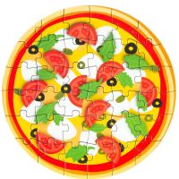 Puzzle mini Pizza 6 rôznych motívov 36 dielikov