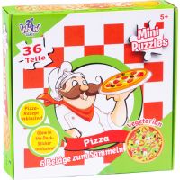 Puzzle mini Pizza 6 rôznych motívov 36 dielikov 5