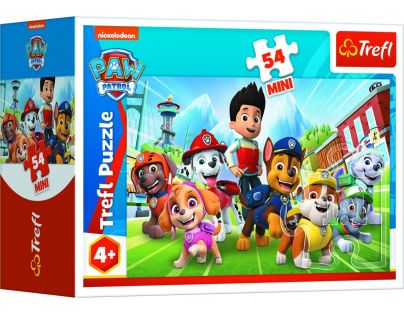 Trefl Puzzle Tlapková patrola 54 dielikov mini