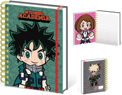 Pyramid International My Hero Academia Blok krúžkový A5 Chibi