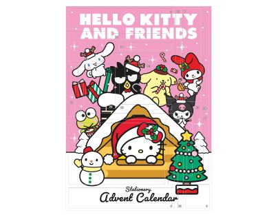 Pyramid International Hello Kitty a priatelia Adventný kalendár V2 papierenský