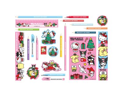 Pyramid International Hello Kitty a priatelia Adventný kalendár V2 papierenský