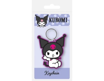 Pyramid International Hello Kitty Gumová kľúčenka Kuromi