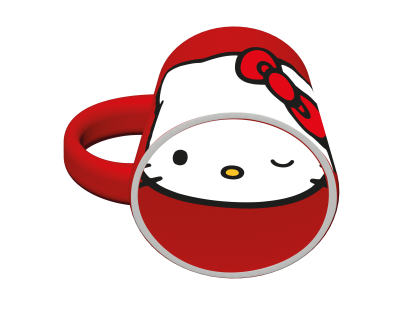 Pyramid International Hello Kitty hrnček s tvárou