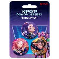 Pyramid International K-pop Demon Hunters set 3 odznakov